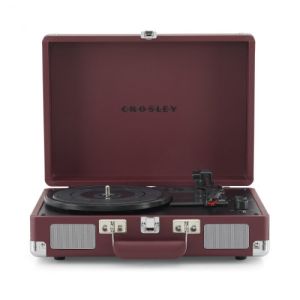 Crosley Cruiser Burgundy Грамофон, програвач вінілових дисків з bluetooth