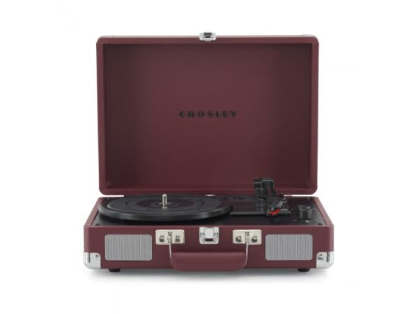 Crosley Cruiser Burgundy Грамофон, програвач вінілових дисків з bluetooth