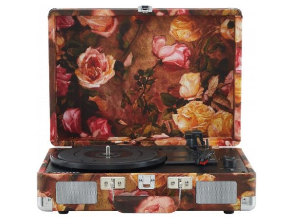 Crosley Cruiser Floral (CR8005F-FL) Грамофон, програвач вінілових дисків з bluetooth