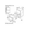 Мікрохвильова піч вбудована BOSCH BFL523MB3