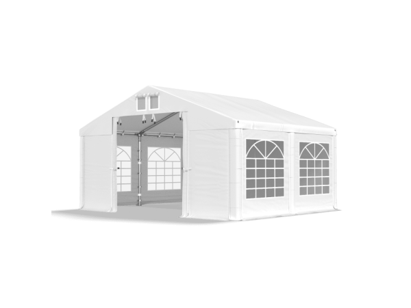 Палатка намет павільйон (3 х 4) DAS COMPANY з вікнами ЗИМОВА 560 г/м