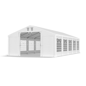 Палатка намет павільйон з вікнами (5х10) DAS COMPANY 560г/м