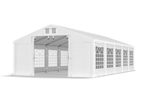 Палатка намет павільйон з вікнами (5х10) DAS COMPANY 560г/м