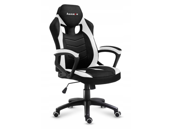 Крісло геймерське Huzaro Force 2.5 white mesh (Польща-Італія)
