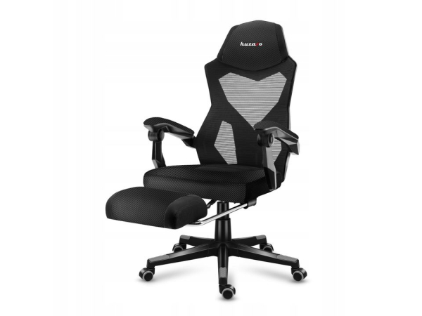 Крісло геймерське Huzaro Combat 3.0 black (Італія-Польша) carbon