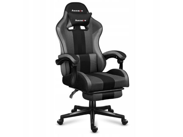 Крісло геймерське Huzaro Force 4.7 (Італія-Польша) Grey Mesh