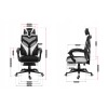 Крісло геймерське Huzaro Combat 5.0 white (Італія-Польша)
