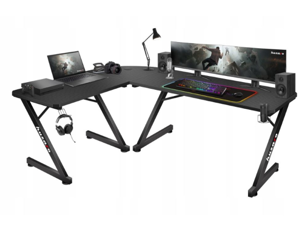 Геймерський ігровий стіл Huzaro Hero 7.0 black