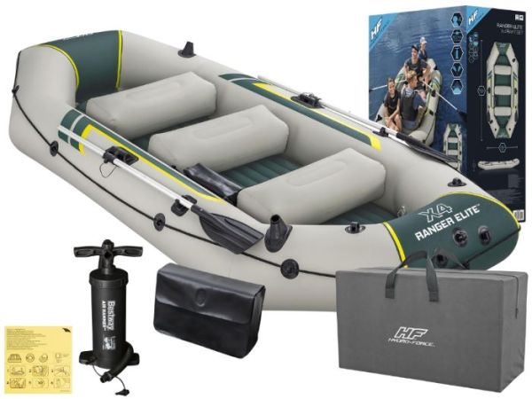 опис для Човен надувний Bestway Hydro-Force Ranger Elite X4 місцевий 320 х 148 см, 65157