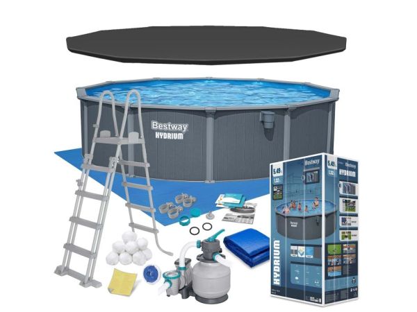 Басейн каркасний 13в1 Bestway Hydrium  549 х 132 см  561CS