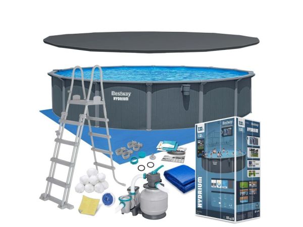Басейн каркасний 13в1 Bestway Hydrium 732 х 132 см  561RP