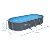 Басейн каркасний 13в1 Bestway Hydrium 561CW 732 х 366 х 132 см 561CW Басейн каркасний 13в1 Bestway Hydrium 561CW 732 х 366 х 132 см 561CW