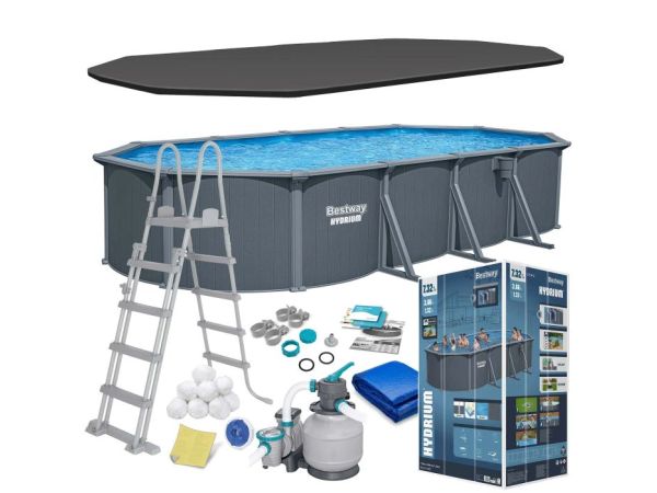 Басейн каркасний 13в1 Bestway Hydrium 561CW 732 х 366 х 132 см 561CW Басейн каркасний 13в1 Bestway Hydrium 561CW 732 х 366 х 132 см 561CW