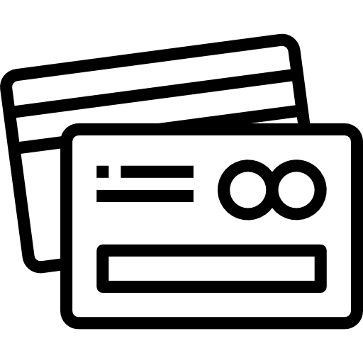 Іконка показує значок кркдитної картки